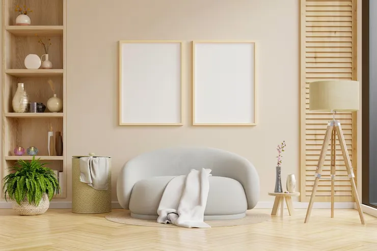 Interiors for Small Living Rooms in Chhattisgarh